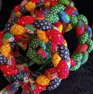 Handmade Braided Stuffed Wreaths
